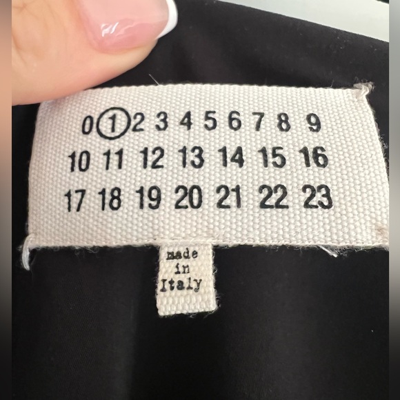 MM6 Maison Margiela black shift dress 44 6-8 M - Picture 13 of 15